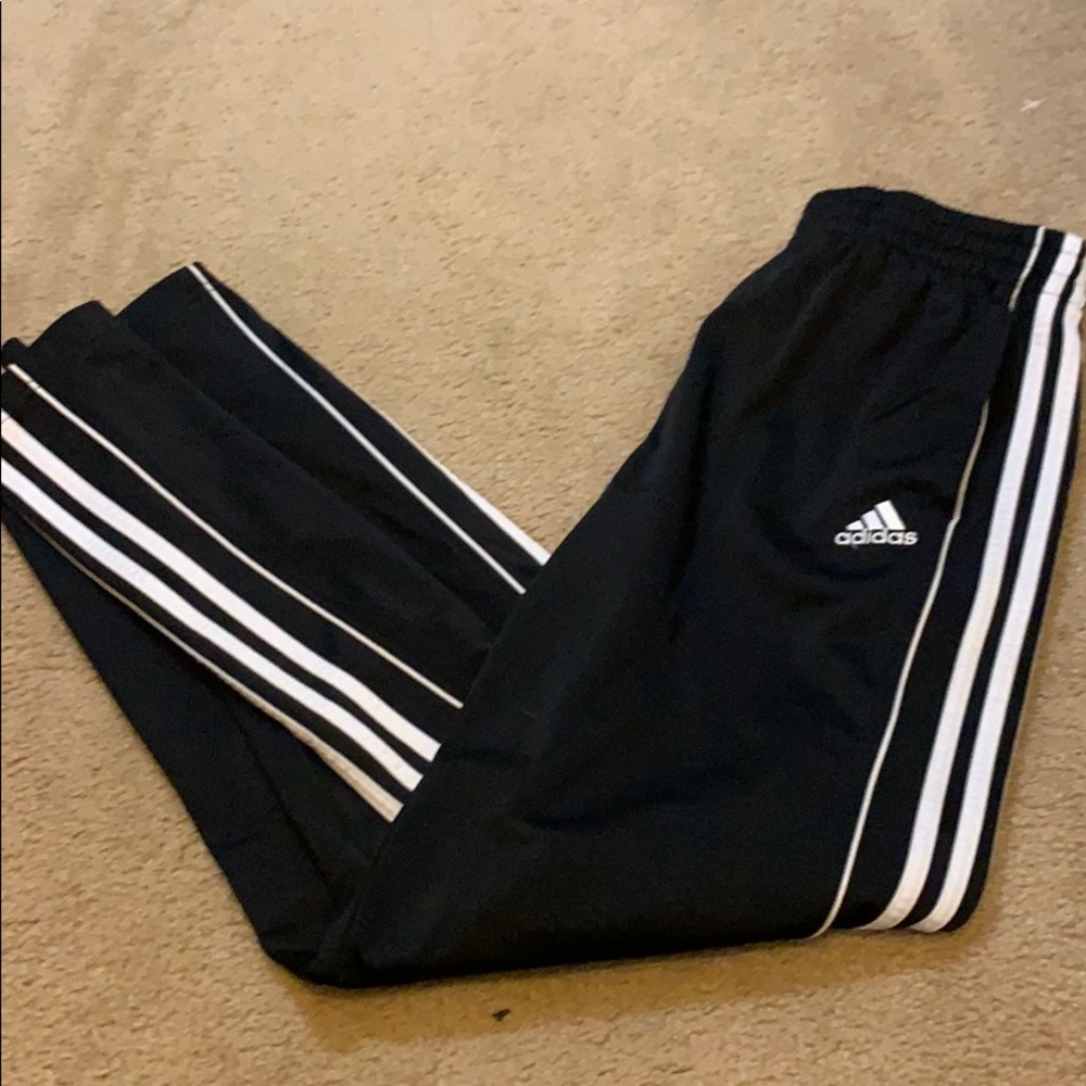 Adidas sweatpants, size: youth XL